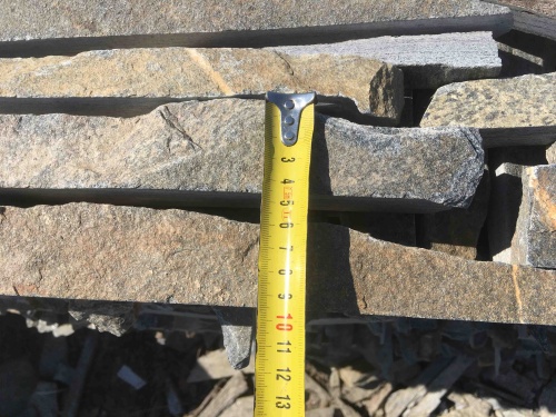 Горбушка златолит мультиколор для облицовки купить в Бакале