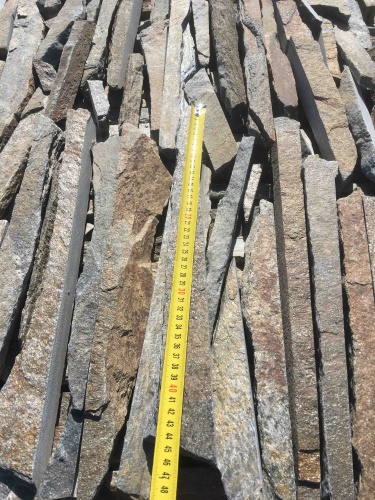 Горбушка златолит мультиколор для облицовки купить в Бакале