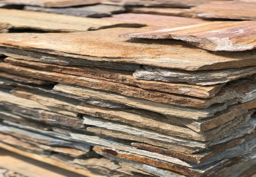 Плитняк кора дерева для цоколя, отмостки купить в Бакале