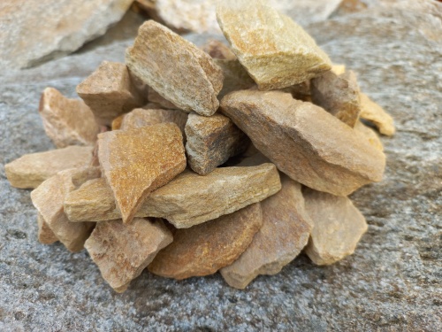 Златолит жёлтый декоративная каменная крошка купить в Бакале