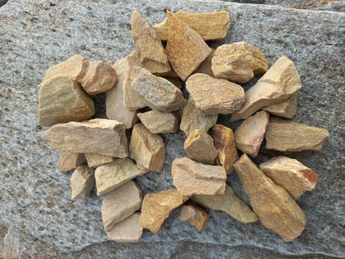 Златолит жёлтый декоративная каменная крошка купить в Бакале